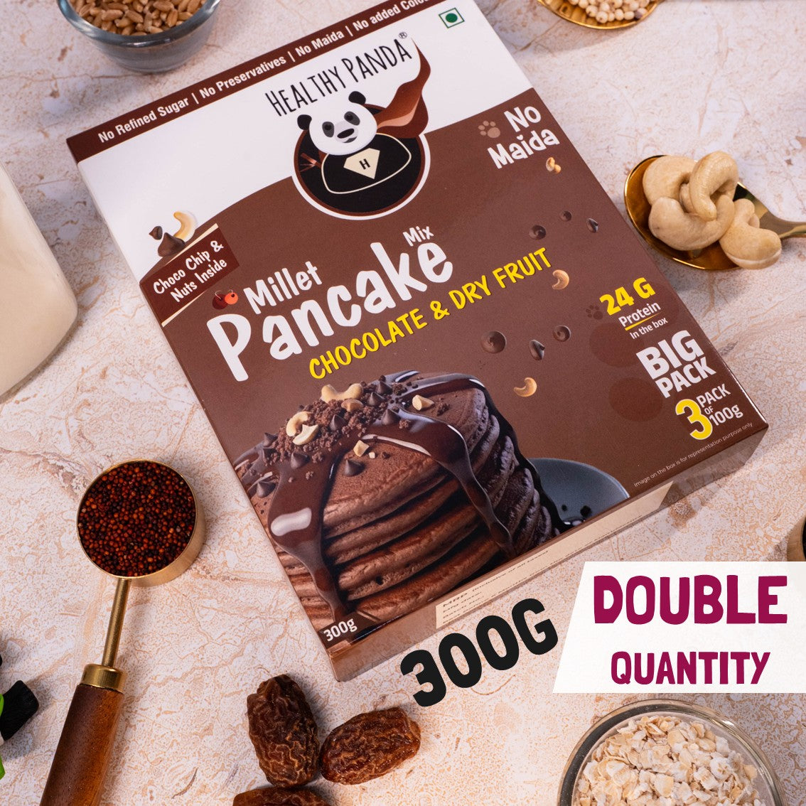 Oats & Dryfruit Chocolate Pancake Mix | 300G