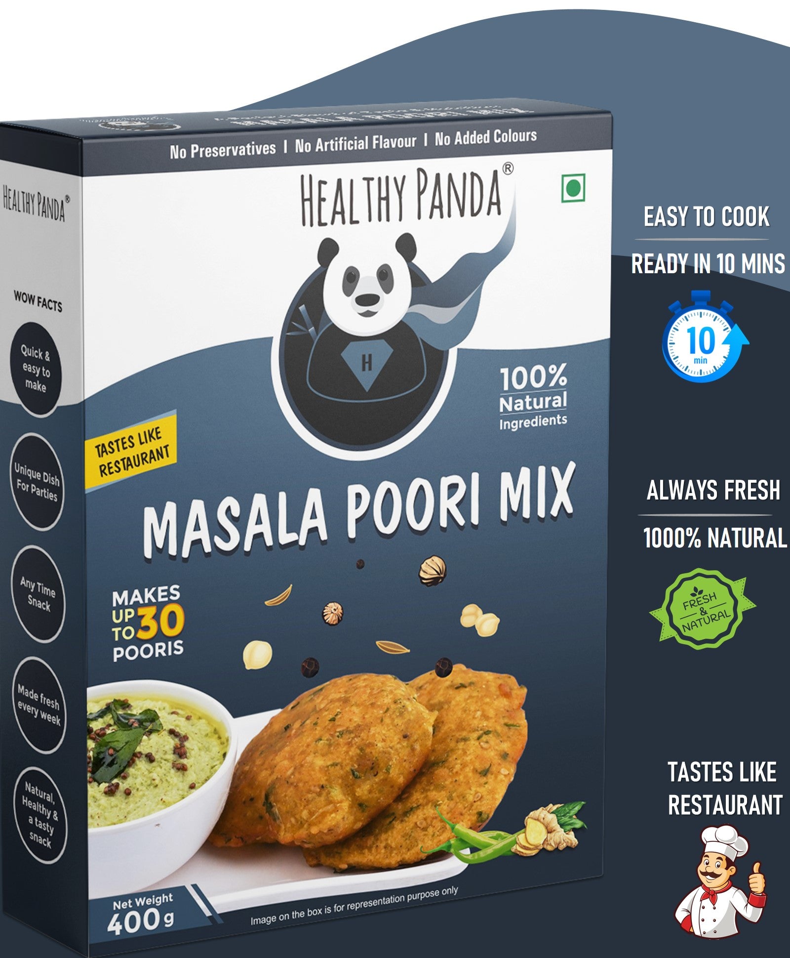 Masala Poori Breakfast Mix