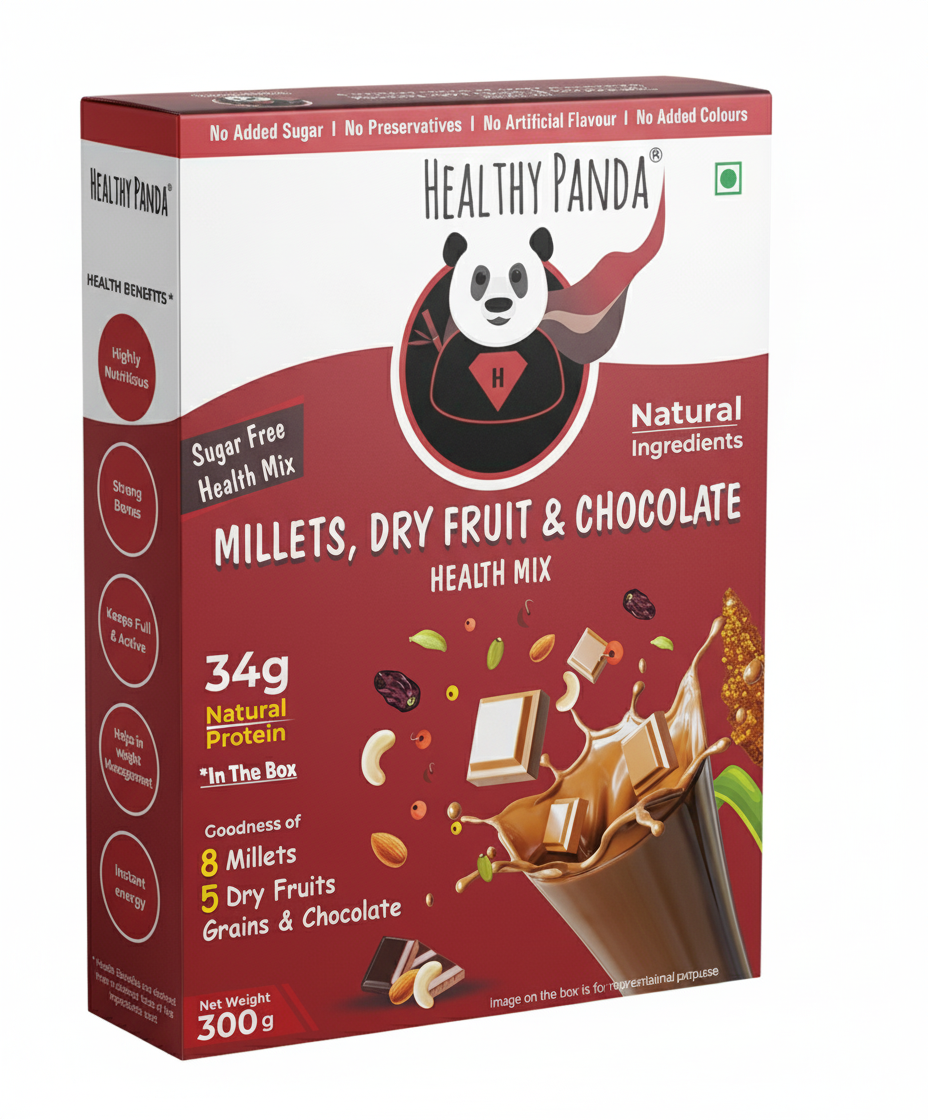 Choco Millet & Dry Fruit Nutrition Drink for Kids